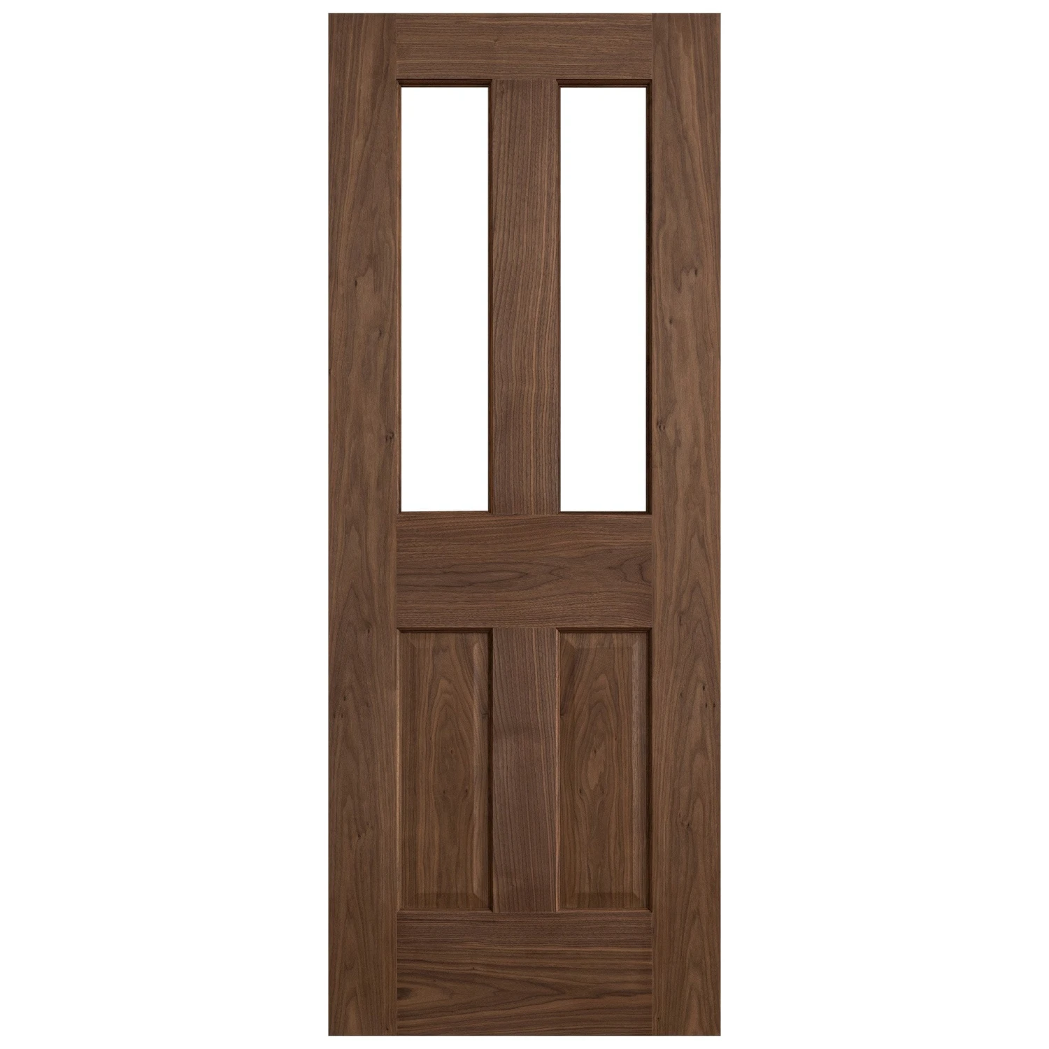 Internal Walnut Fully Finished 1 Light Victorian Door (117108) 2 Internal Walnut Fully Finished 1 Light Victorian Door (117108) - Image 2