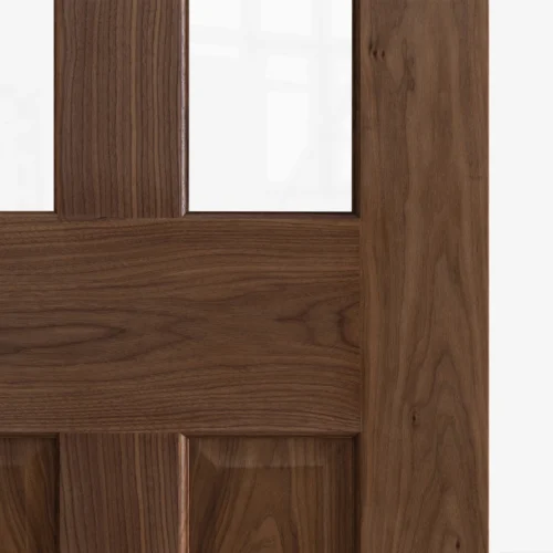 Internal Walnut Fully Finished 1 Light Victorian Door (117108) 11 Internal Walnut Fully Finished 1 Light Victorian Door (117108) -Oak Door Store 1695981317 65573900