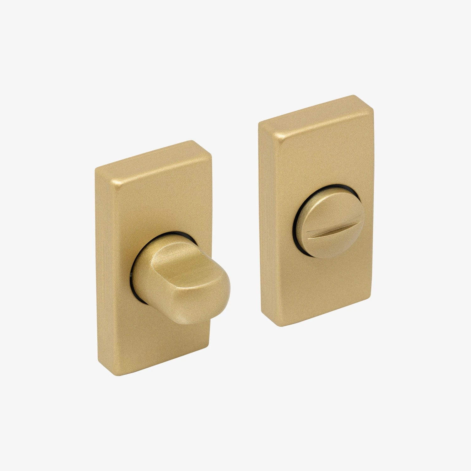 Studio Bathroom WC Turn And Release Lock - Satin Brass (119897) 1 Studio Bathroom WC Turn And Release Lock - Satin Brass (119897)