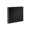 Black Primed 2.4m Square Profile Skirting Board (120321)