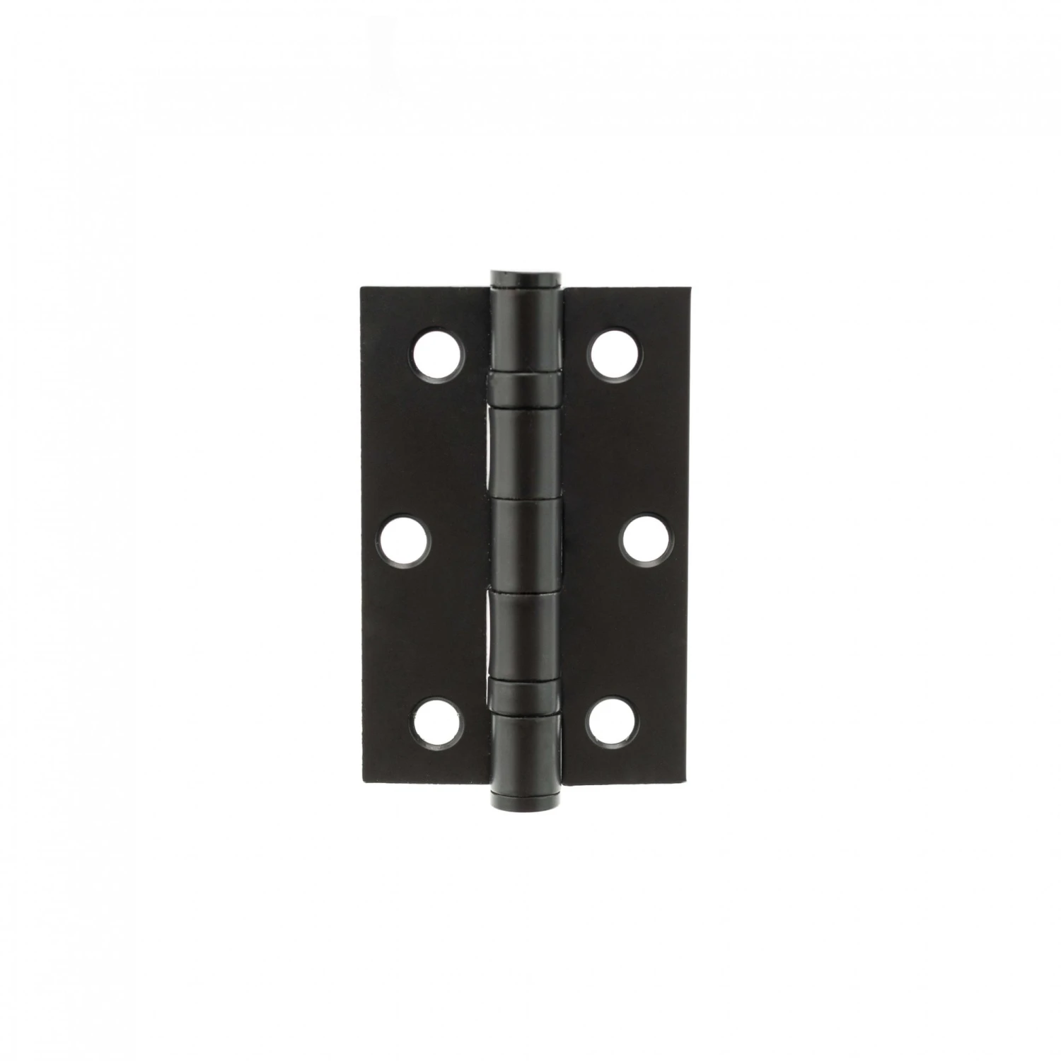 75mm (3'') Ball Bearing Hinge Pair - Matt Black (120644) 1 75mm (3'') Ball Bearing Hinge Pair - Matt Black (120644)