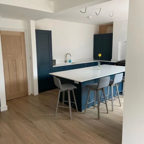 Oak Internal Unfinished 1930's DX 4 Panel Made-to-Measure Door (120457) -Oak Door Store 1700564143 17238500