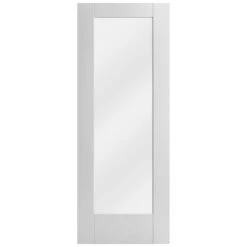White Internal Primed Pattern 10 1 Light Obscure Glass Made-to-Measure Door (120517) -Oak Door Store 1700564793 23362200