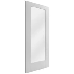 White Internal Primed Pattern 10 1 Light Obscure Glass Made-to-Measure Door (120517) -Oak Door Store 1700564795 74307600