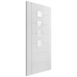 White Internal Primed Pedrena 7 Panel 4 Light Obscure Glass Made-to-Measure Door (120520) 7 White Internal Primed Pedrena 7 Panel 4 Light Obscure Glass Made-to-Measure Door (120520) -Oak Door Store 1700564824 46525900