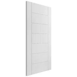 White Internal Primed Pedrena 7 Panel Made-to-Measure Door (120521) -Oak Door Store 1700564835 25485300