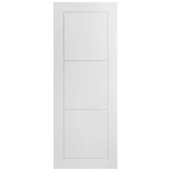 White Internal Primed Temple 3 Panel Made-to-Measure Door (120526) 6 White Internal Primed Temple 3 Panel Made-to-Measure Door (120526) -Oak Door Store 1700564892 22334000