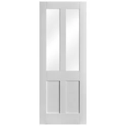 White Internal Primed Victorian 2 Panel 2 Light Clear Glass Made-to-Measure Door (120532) 7 White Internal Primed Victorian 2 Panel 2 Light Clear Glass Made-to-Measure Door (120532) -Oak Door Store 1700564954 01296900