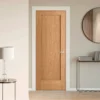 Oak Internal Unfinished Pattern 10 1 Panel FD30 Fire Door (84455)
