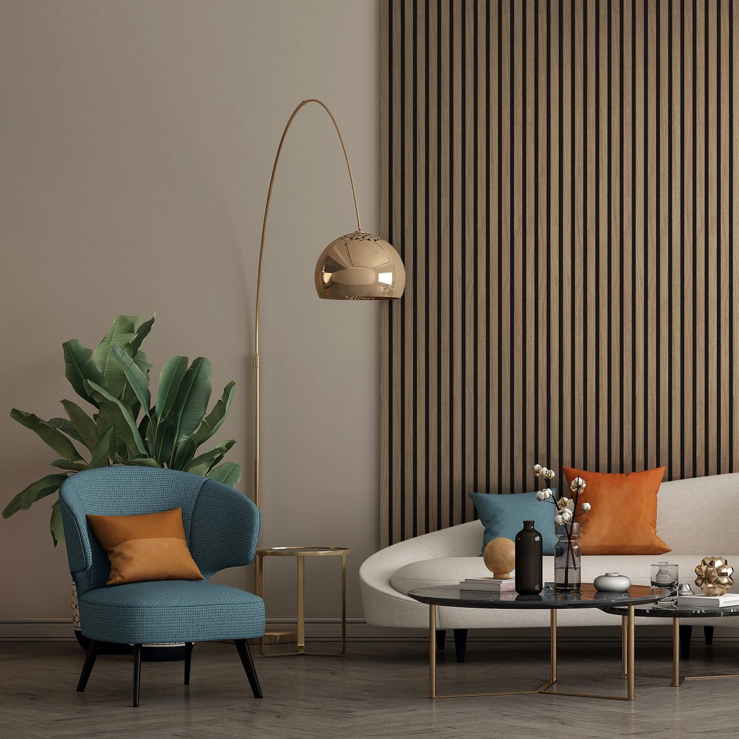 Liberty Light Walnut - Elevation Acoustic Wall Panelling (120983) 1 Liberty Light Walnut - Elevation Acoustic Wall Panelling (120983)