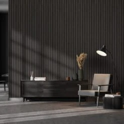 Liberty Dark Grey - Elevation Acoustic 20mm Fully Finished Wall Panelling (120985)