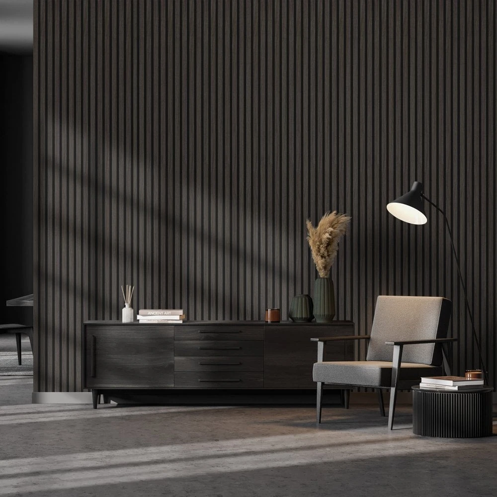 Liberty Dark Grey - Elevation Acoustic 20mm Fully Finished Wall Panelling (120985) 1 Liberty Dark Grey - Elevation Acoustic 20mm Fully Finished Wall Panelling (120985)
