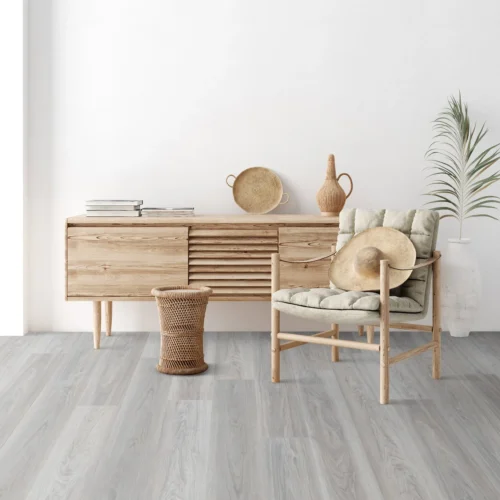 Cool Grey - Impressive 6mm Rigid Core Vinyl Flooring (119556)