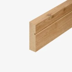 Oak Fully Finished 2.1m Grooved Shaker Architrave 5 Pack (120313)