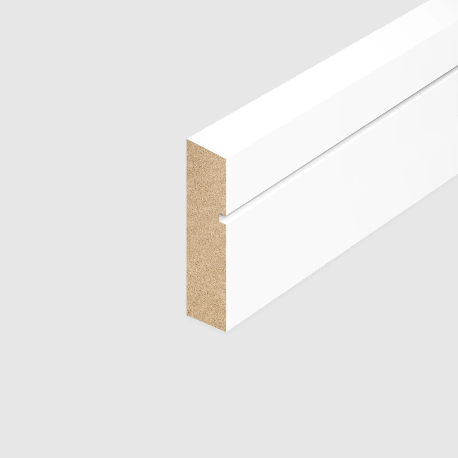 White Primed 2.1m Grooved Architrave 5 Pack (120315) 1 White Primed 2.1m Grooved Architrave 5 Pack (120315)