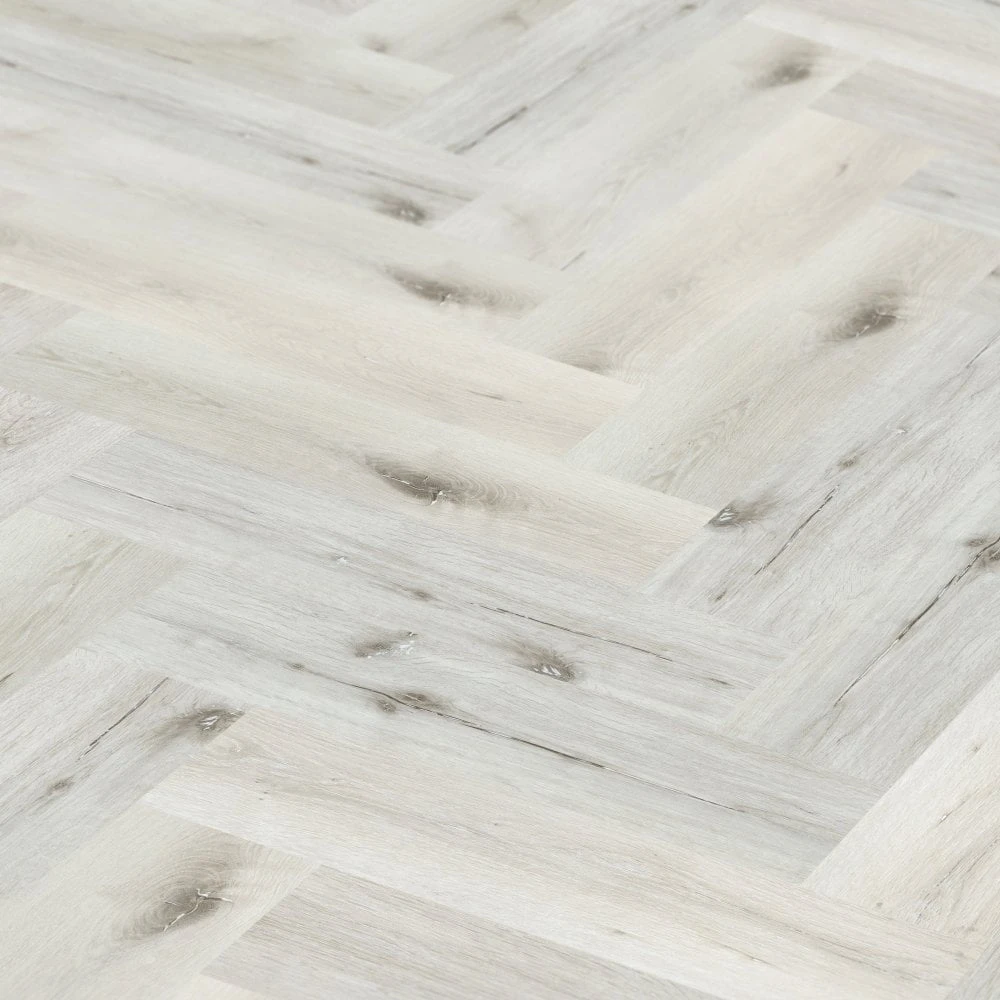 White Rock Oak - Lifestyle SPC Herringbone 5.5mm Rigid Core Vinyl Flooring (119019) 3 White Rock Oak - Lifestyle SPC Herringbone 5.5mm Rigid Core Vinyl Flooring (119019) - Image 3