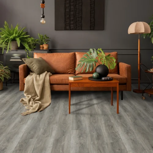 Signature Grey Oak - Impressive 6mm Rigid Core Vinyl Flooring (119789)
