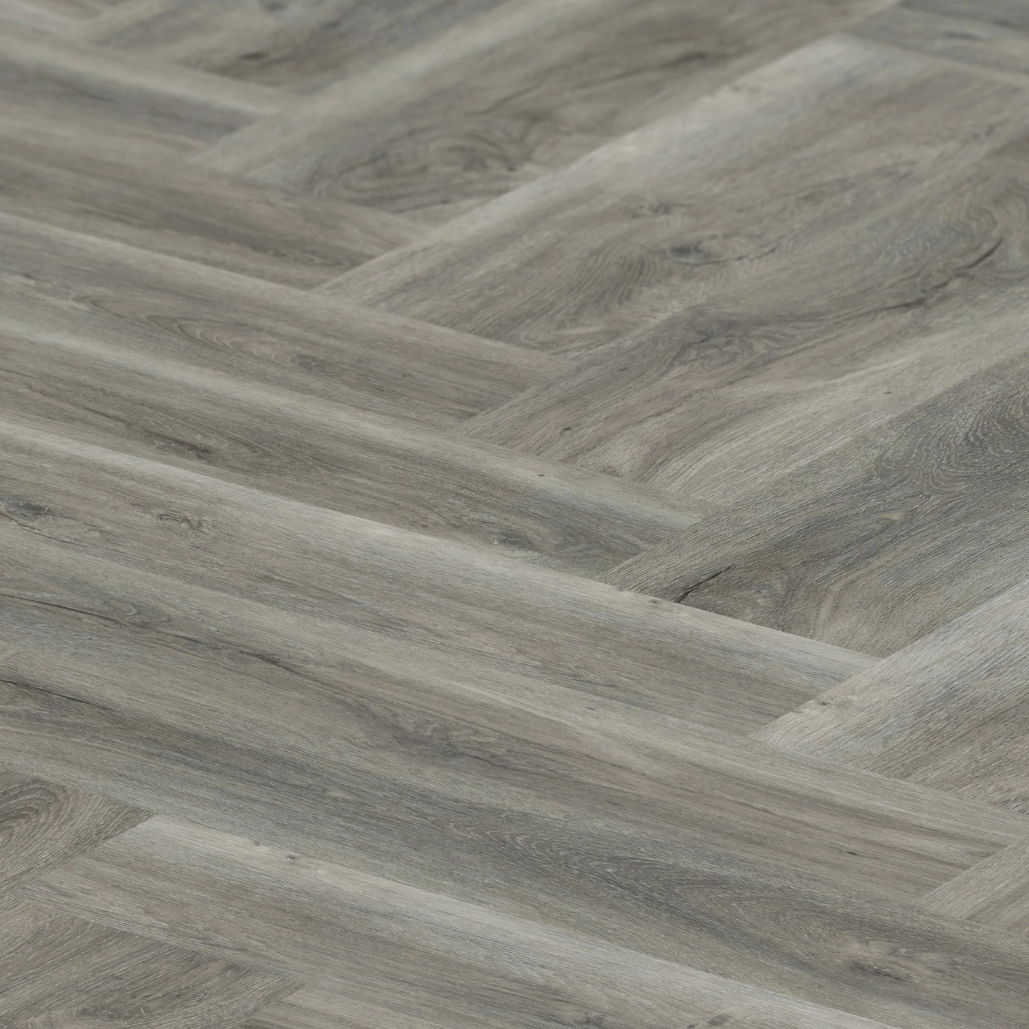 Signature Grey - Lifestyle SPC Herringbone 5.5mm Rigid Core Vinyl Flooring (119871) 3 Signature Grey - Lifestyle SPC Herringbone 5.5mm Rigid Core Vinyl Flooring (119871) - Image 3