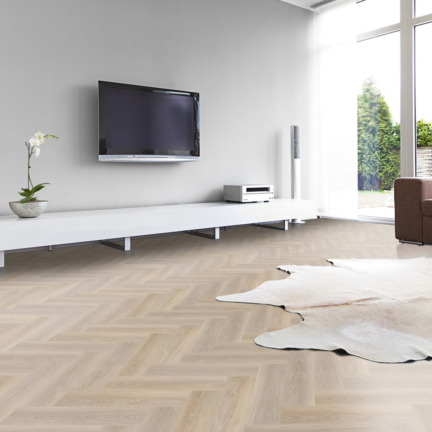 Lakeside Oak - Lifestyle SPC Herringbone 5.5mm Rigid Core Vinyl Flooring (119873) 1 Lakeside Oak - Lifestyle SPC Herringbone 5.5mm Rigid Core Vinyl Flooring (119873)