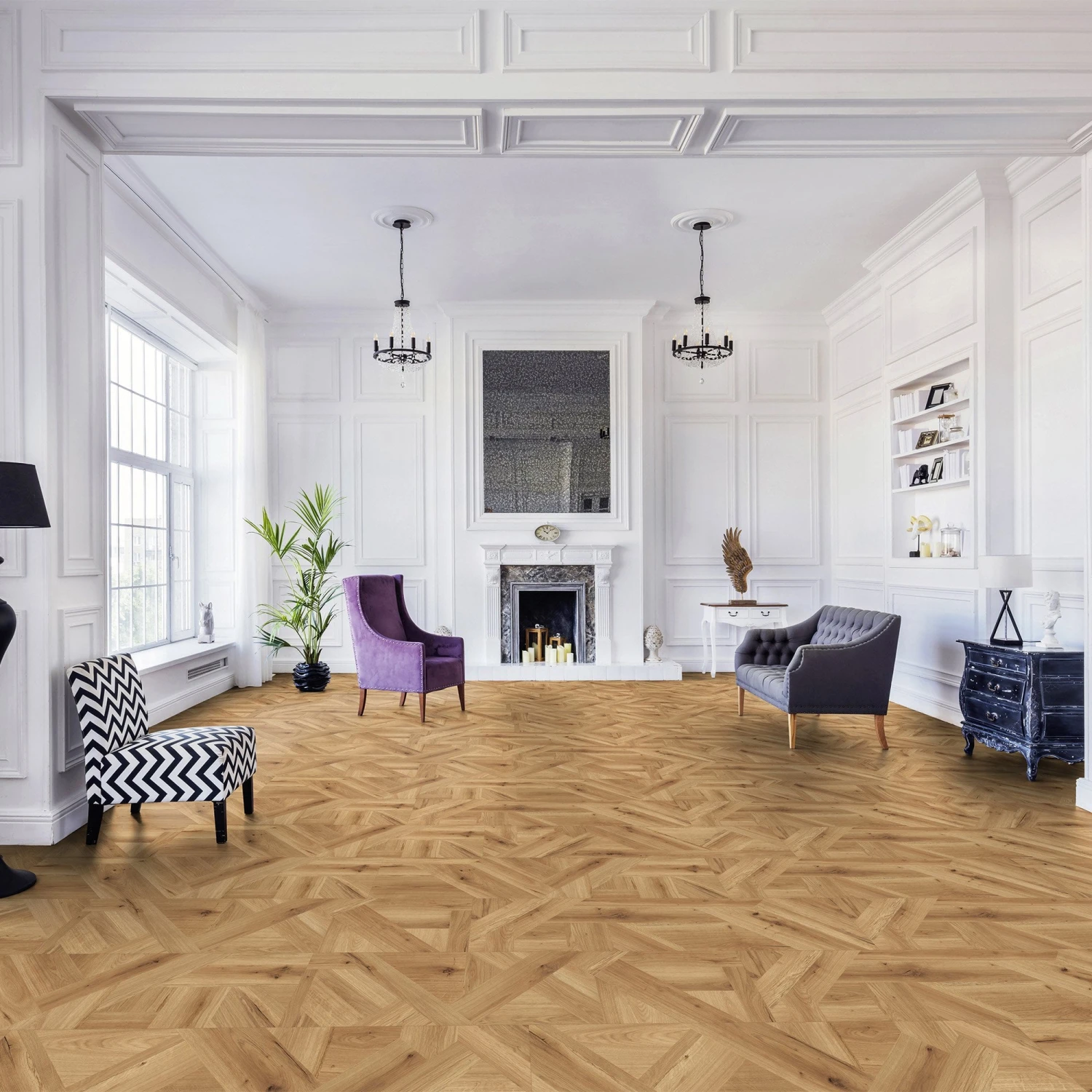 Reale - Aqua Pro Oak Milano Water-Resistant 8mm Laminate Flooring (121461) 3 Reale - Aqua Pro Oak Milano Water-Resistant 8mm Laminate Flooring (121461) - Image 3