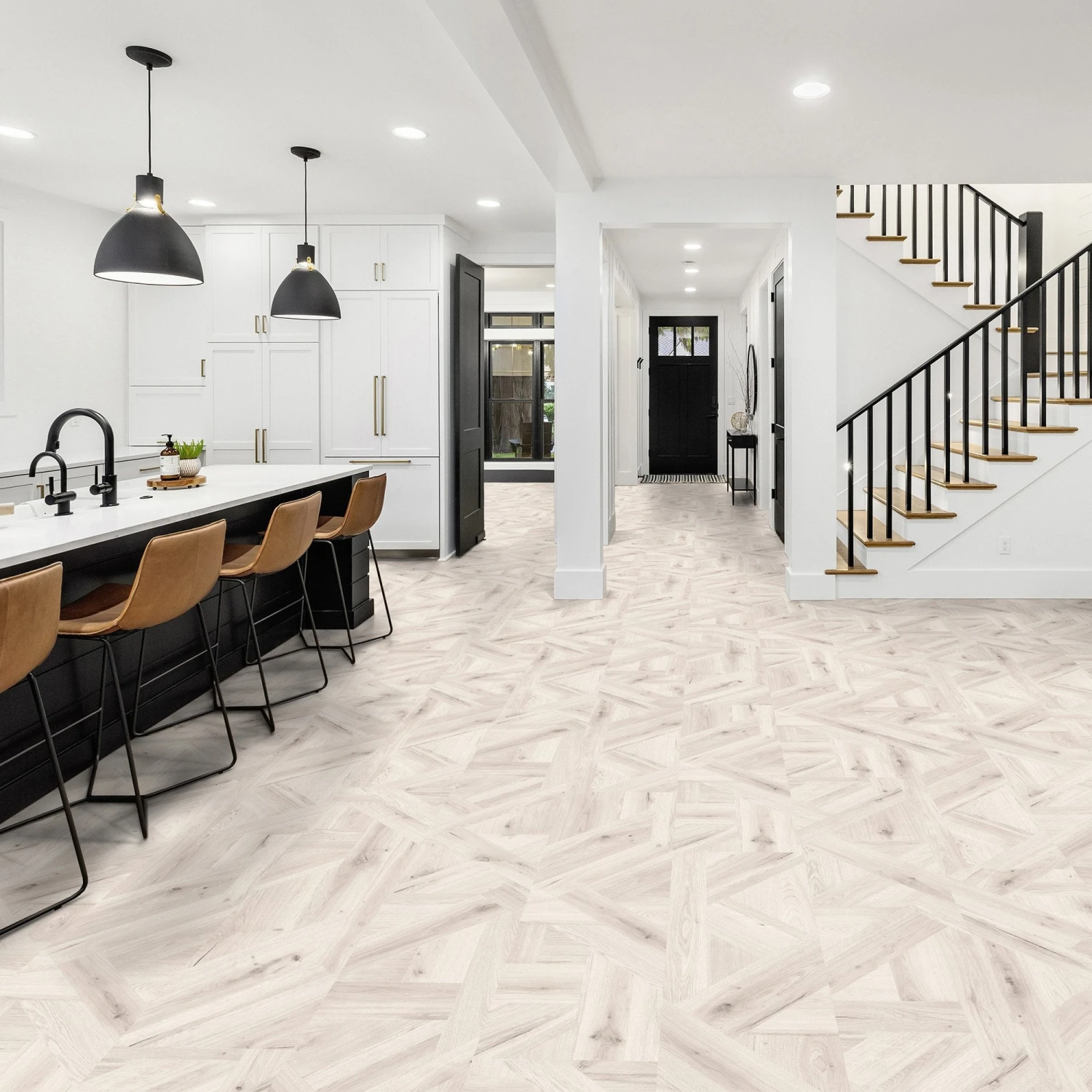 Timido - Aqua Pro Oak Milano Water-Resistant 8mm Laminate Flooring (121462) 3 Timido - Aqua Pro Oak Milano Water-Resistant 8mm Laminate Flooring (121462) - Image 3