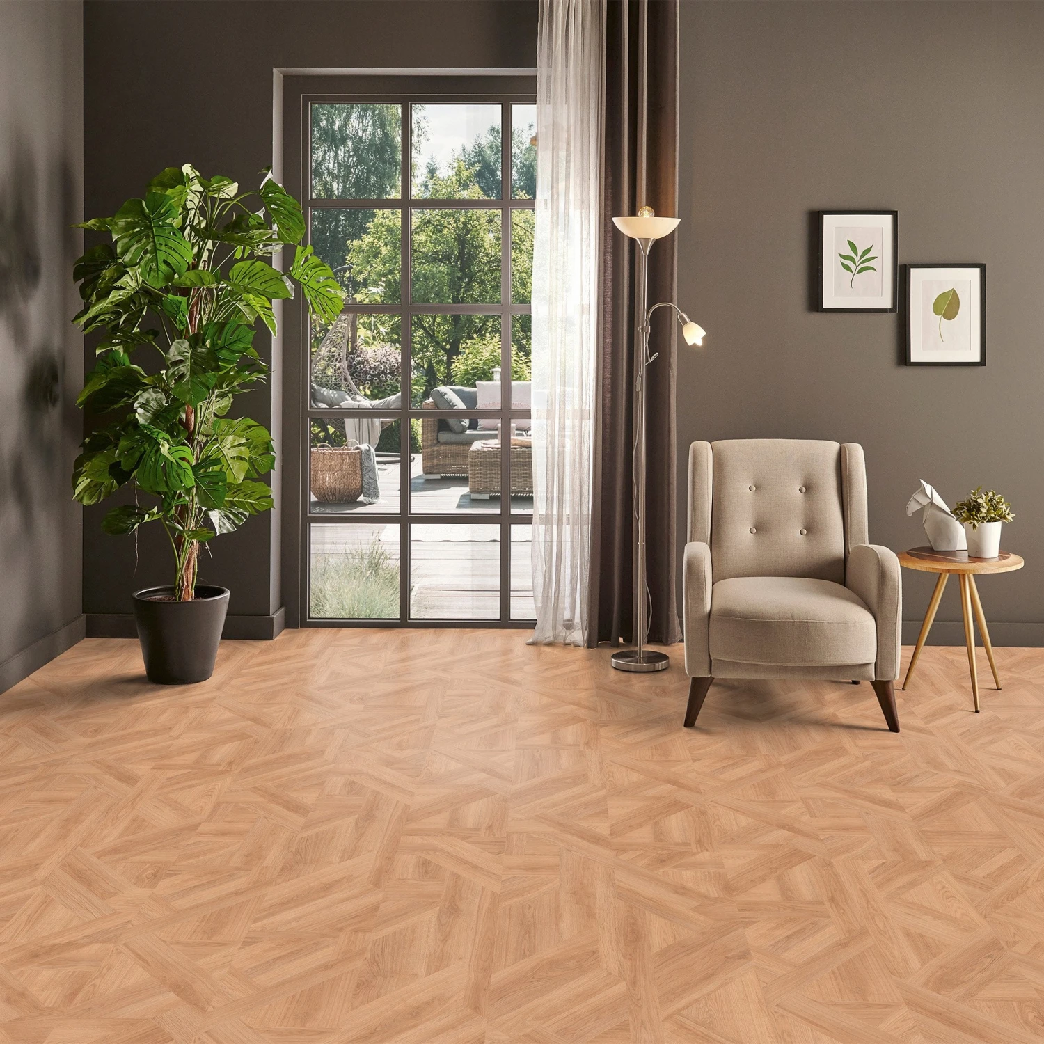 Elegant Aurelia - Aqua Pro Oak Milano Water-Resistant 8mm Laminate Flooring (121458) 3 Elegant Aurelia - Aqua Pro Oak Milano Water-Resistant 8mm Laminate Flooring (121458) - Image 3