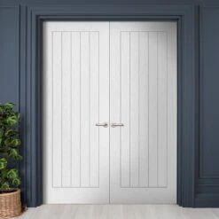 Internal White Moulded Lifestyle Farley Pair Door (121445)