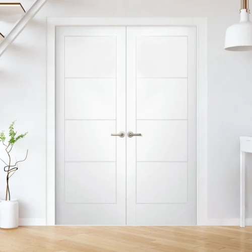 Internal White Moulded Lifestyle Ladder Pair Door (121448)