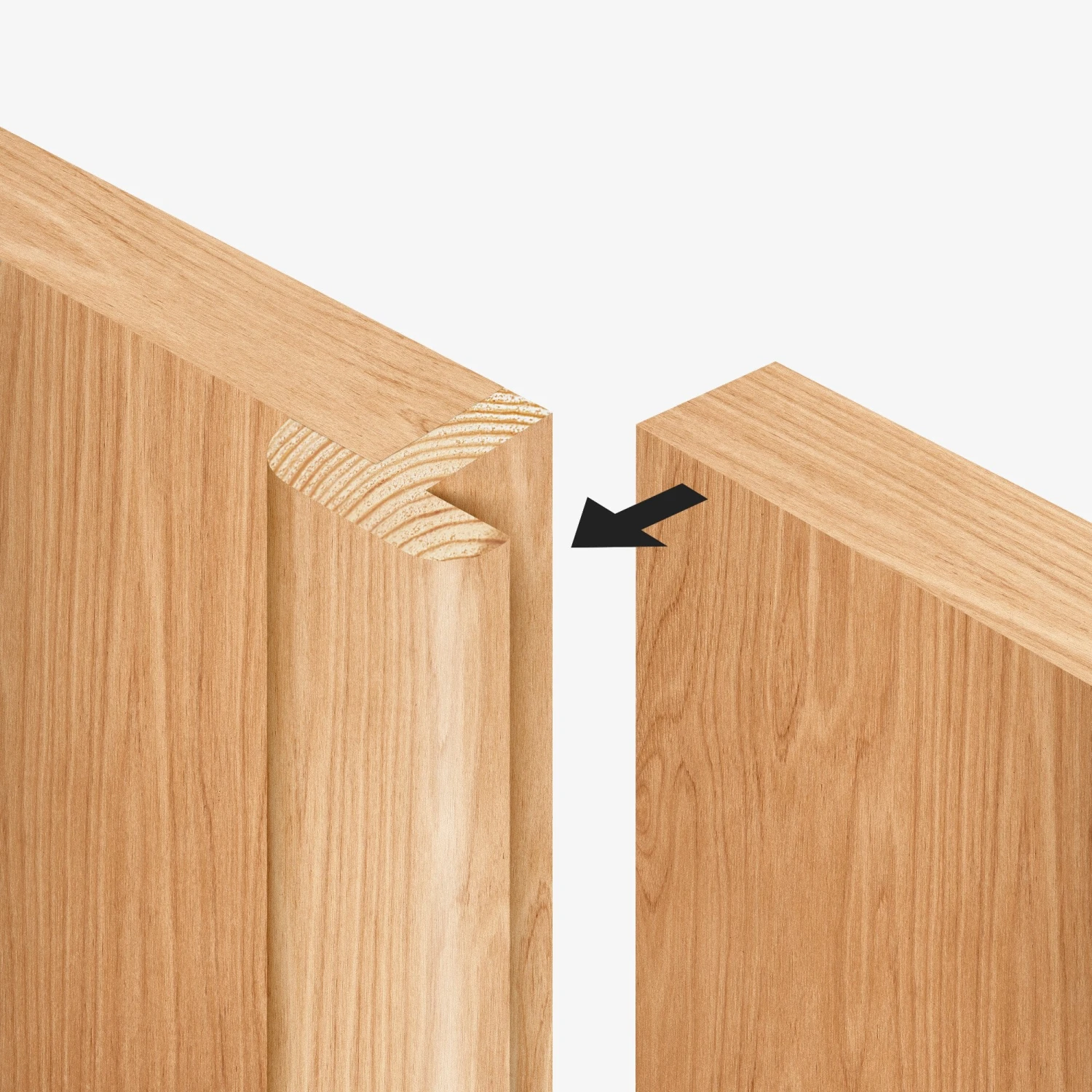 Internal Oak Fully Finished Stamford 4 Panel 1 Light Glazed Pair Door (121370) 2 Internal Oak Fully Finished Stamford 4 Panel 1 Light Glazed Pair Door (121370) - Image 2