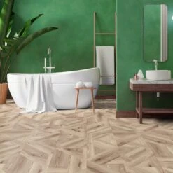 Nina - Aqua Pro Oak Milano Water-Resistant 8mm Laminate Flooring (121460)