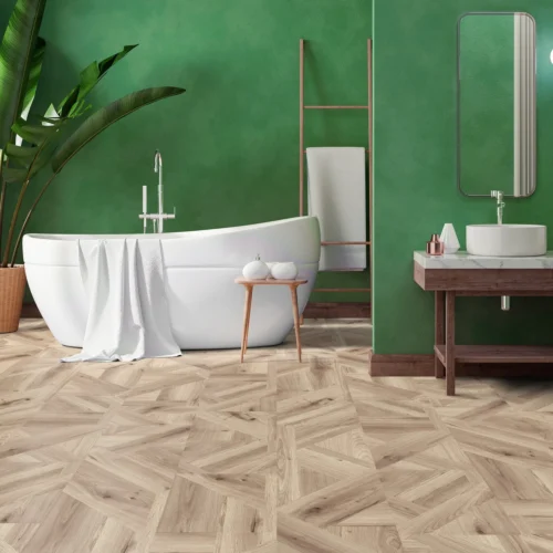 Nina - Aqua Pro Oak Milano Water-Resistant 8mm Laminate Flooring (121460)