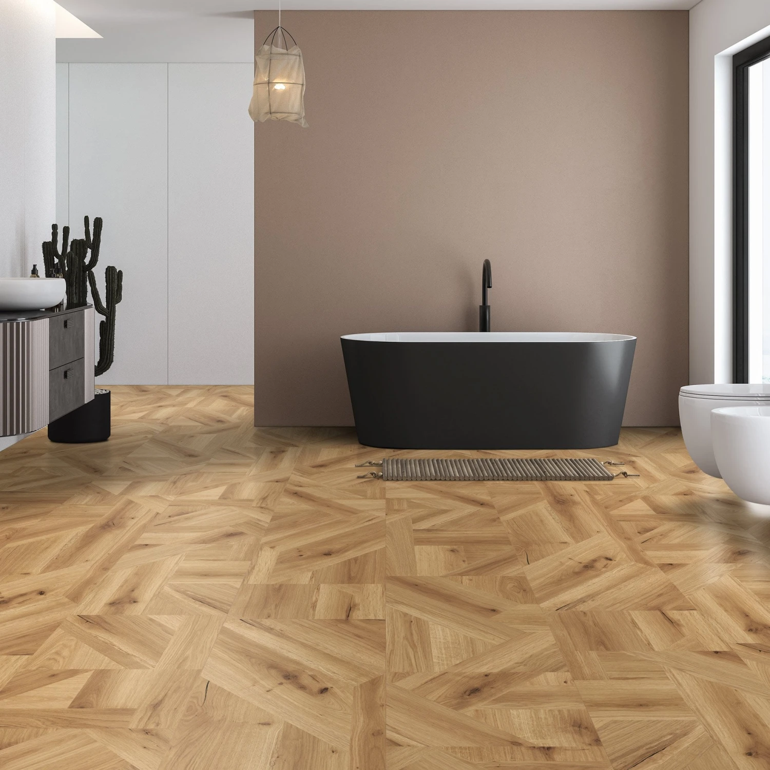 Reale - Aqua Pro Oak Milano Water-Resistant 8mm Laminate Flooring (121461) 1 Reale - Aqua Pro Oak Milano Water-Resistant 8mm Laminate Flooring (121461)