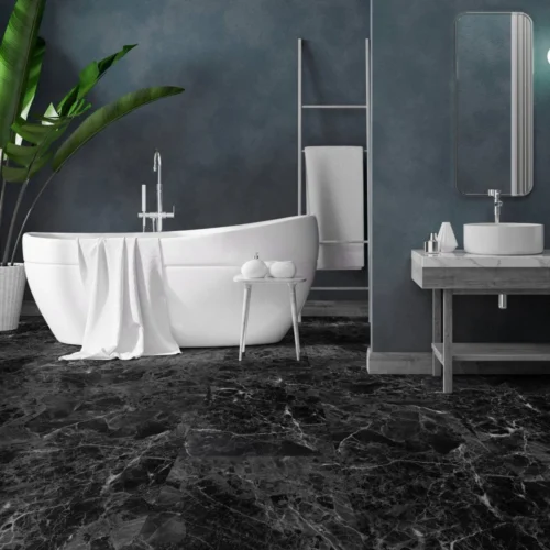 Black Granite - Lifestyle Plus 5mm Rigid Core Vinyl Flooring (119174)