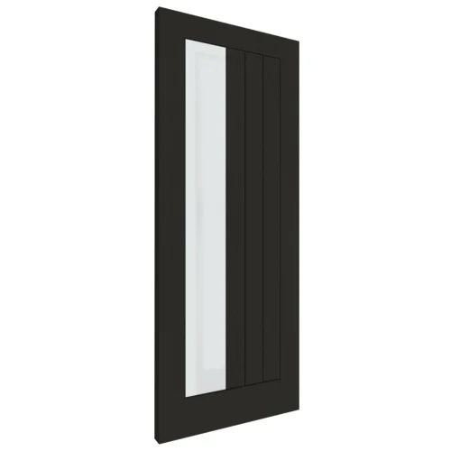 Black Internal Fully Finished Oak Farley 1 Light Offset Obscure Glass Made-to-Measure Door (121932) 5 Black Internal Fully Finished Oak Farley 1 Light Offset Obscure Glass Made-to-Measure Door (121932) -Oak Door Store 1714118183 03691300