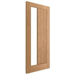 Oak Internal Fully Finished Farley 1 Light Obscure Offset Glass Made-to-Measure Door (121927) 5 Oak Internal Fully Finished Farley 1 Light Obscure Offset Glass Made-to-Measure Door (121927) -Oak Door Store 1714120656 21618300