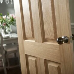 White Oak Fully Finished Internal Oregon 4 Panel FD30 Door (121795) 7 White Oak Fully Finished Internal Oregon 4 Panel FD30 Door (121795) -Oak Door Store 1714402896 42882500