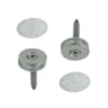 12mm Flush Mounted Countersunk Magnetic Catch - Satin Stainless Steel (122068)