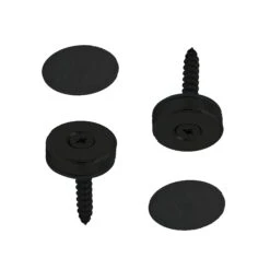 24mm Flush Mounted Countersunk Magnetic Catch - Black (122070)