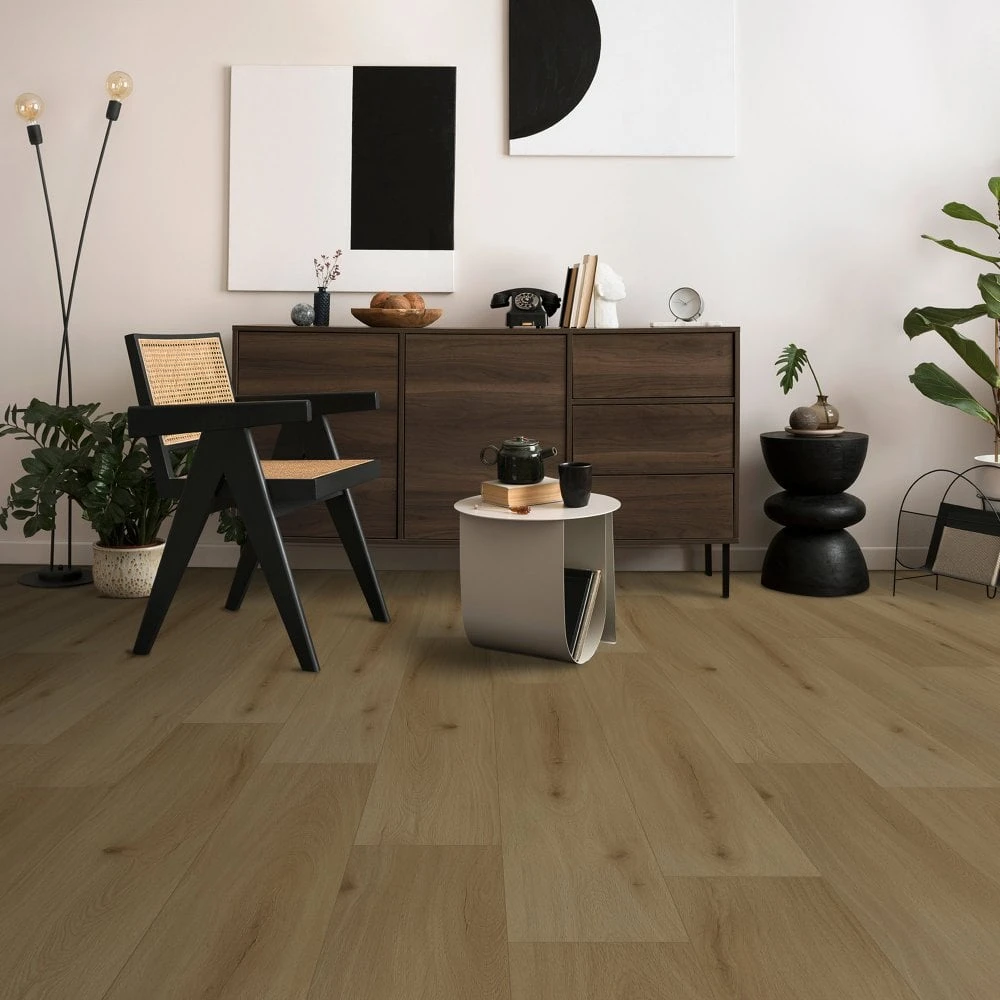 Sunlit Oak - Comfort Luxe Plus 12mm Laminate Flooring (122140) 8 Sunlit Oak - Comfort Luxe Plus 12mm Laminate Flooring (122140) - Image 8