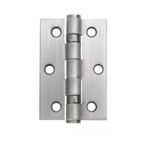75mm (3") Ball Bearing Hinge Pair - Satin Chrome (50738)