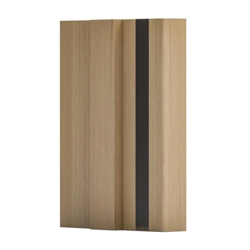 Oak Fully Finished 30 X 108 X 2100mm Universal Fire Door Lining Set With Fire Seal (76069)