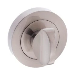 Status Round WC Turn And Release - Satin Nickel (77196)
