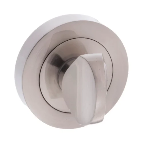 Status Round WC Turn And Release - Satin Nickel (77196)