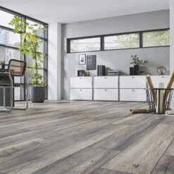 Harbour Grey Oak - Robusto Villa 12mm Laminate Flooring (84819) -Oak Door Store 1716467939 02676900