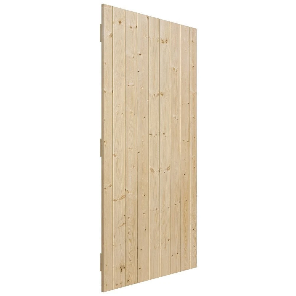External Solid Pine Unfinished Ledged And Braced Gate (LOLLB) 1 External Solid Pine Unfinished Ledged And Braced Gate (LOLLB)