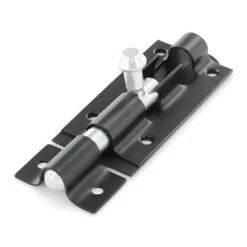 6" Black Tower Bolt (84961)