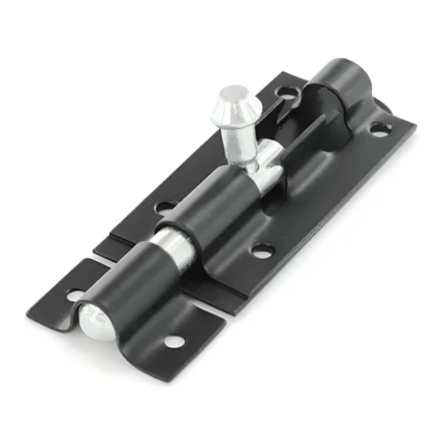 6" Black Tower Bolt (84961)