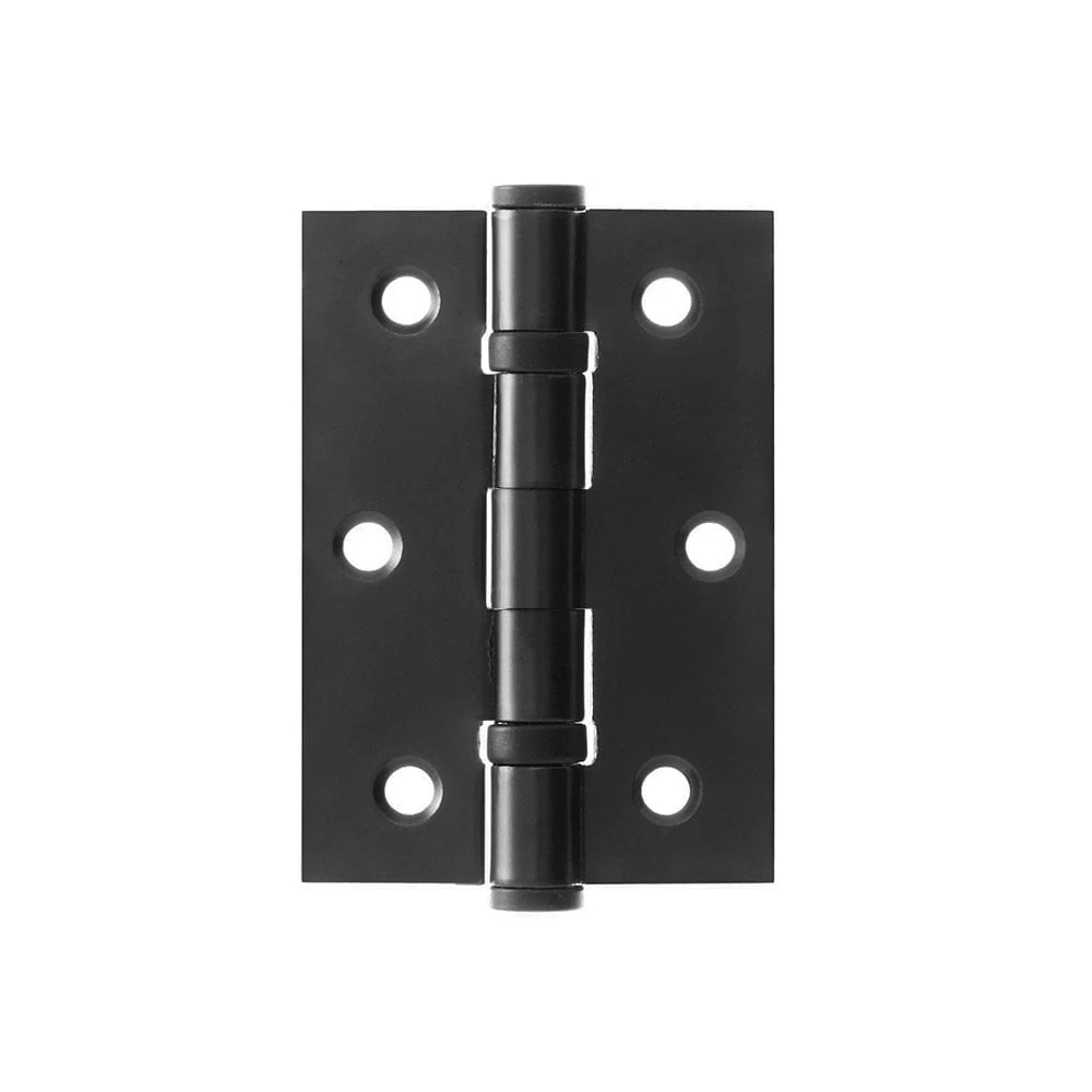 75mm (3") Ball Bearing Hinge Pair - Matt Black (84944) 1 75mm (3") Ball Bearing Hinge Pair - Matt Black (84944)