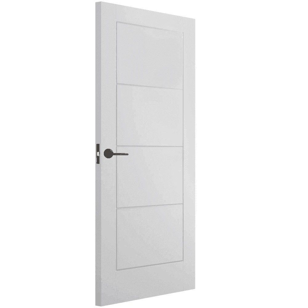 White Internal Moulded Lifestyle Smooth Ladder Door (89278) 2 White Internal Moulded Lifestyle Smooth Ladder Door (89278) - Image 2