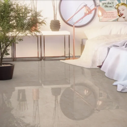 Elounda Luonto - Lustre Stone 8mm High Gloss Laminate Flooring (91937)